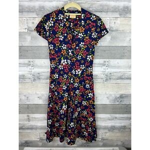 Laura Dubin VTG Women's Short Sleeve Medium Dress
